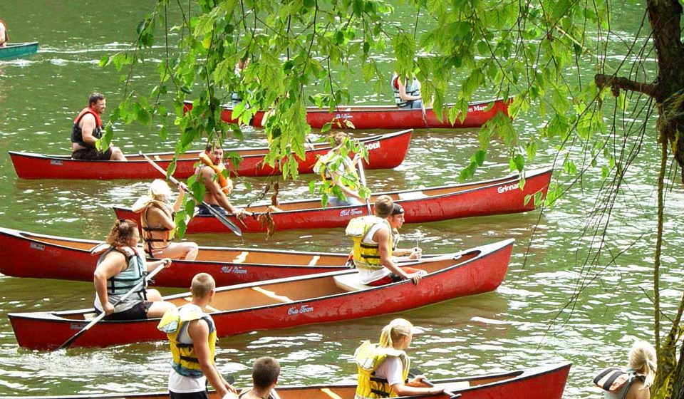 canoeing